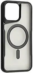 Чехол Case Esthetic MagSafe для Apple iPhone 13 Pro Black - фото Чехол Case Esthetic MagSafe для Apple iPhone 13 Pro Black