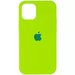 Чехол Silicone Case Full для Apple iPhone 13 Pro Neon Green