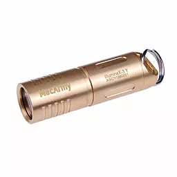 Фонарик MecArmy X-3Y Brass