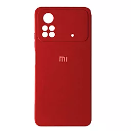 Чохол 1TOUCH Silicone Case Full для Xiaomi Poco X4 Pro 5G Red