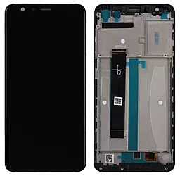 Дисплей Asus ZenFone Max Plus M1 ZB570TL (X018D) з тачскріном і рамкою, Black