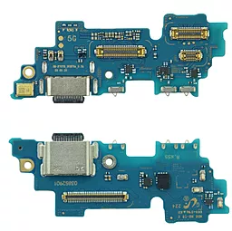 Нижняя плата Samsung Galaxy Z Flip 5G F707 с разъемом зарядки и микрофоном - фото Нижняя плата Samsung Galaxy Z Flip 5G F707 с разъемом зарядки и микрофоном