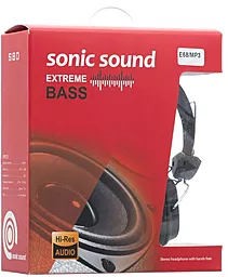 Наушники Sonic Sound E68 White - миниатюра 2