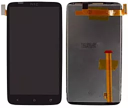 Дисплей HTC One X, One XL (S720e, X325) с тачскрином, Black