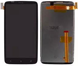 Дисплей HTC One X, One XL (S720e, X325) з тачскріном, Black - фото Дисплей HTC One X, One XL (S720e, X325) з тачскріном, Black
