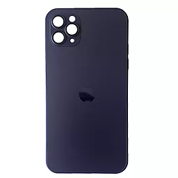 Чехол AG Glass with MagSafe для Apple iPhone 11 Dark purple
