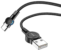 Кабель Hoco S8 Magnetic USB-A - Type-C 12w 2.4a 1.2м cable Black - фото Кабель Hoco S8 Magnetic USB-A - Type-C 12w 2.4a 1.2м cable Black