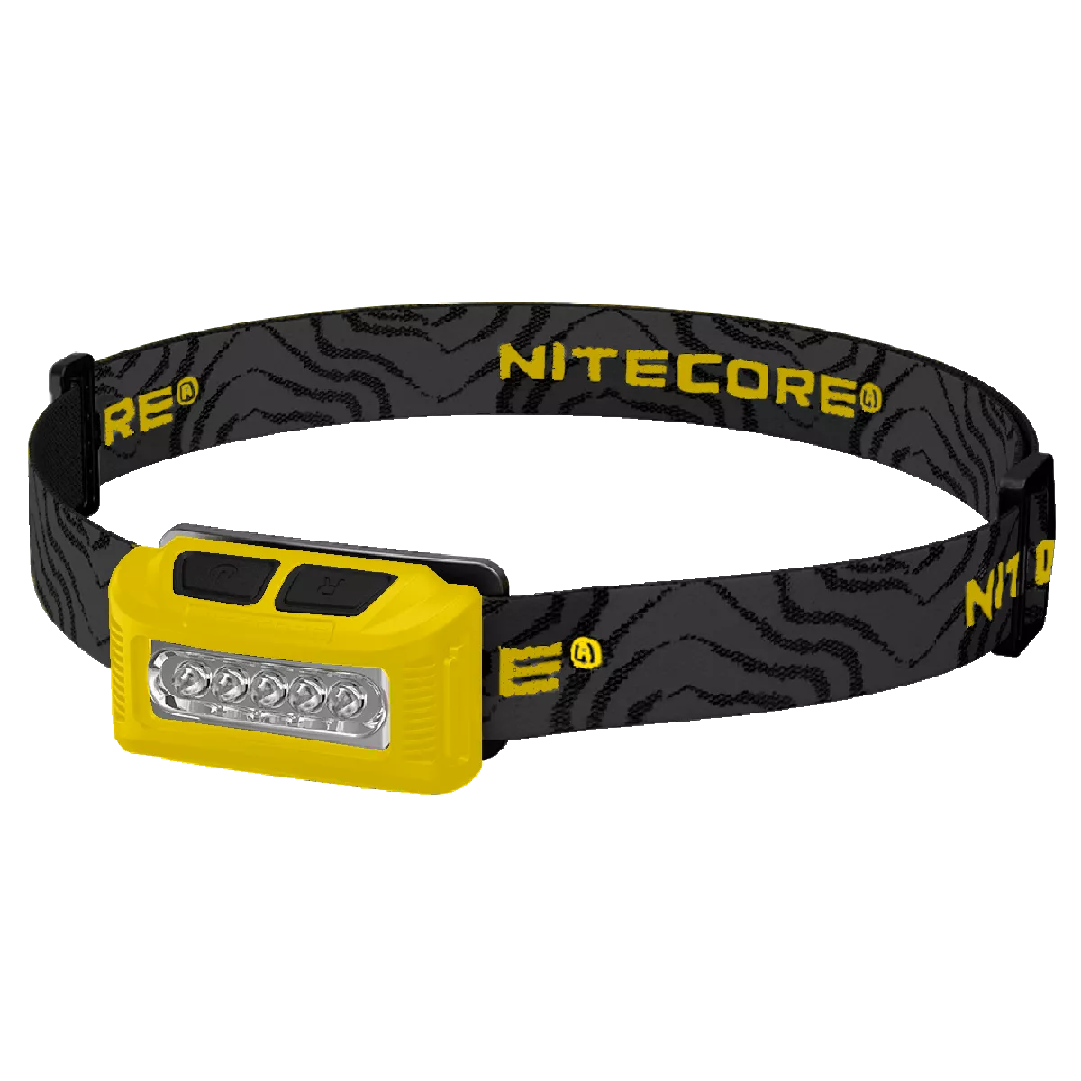 Налобний ліхтарик Nitecore NU10 (акумуляторний) Жовтий - фото 1