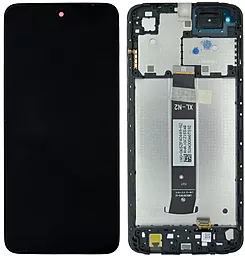 Дисплей Xiaomi Redmi A2, Redmi A2 Plus з тачскріном і рамкою, оригінал, Black