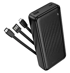 Повербанк Borofone BJ79A Clever 20000mAh Black - фото Повербанк Borofone BJ79A Clever 20000mAh Black