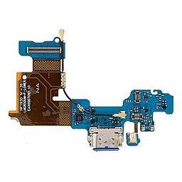 Нижняя плата LG V50S ThinQ 5G V510N / G8X ThinQ G850 версия Korea с разъемом зарядки, коаксиальным кабелем, с микрофоном, с микросхемой Original