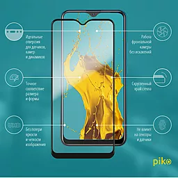 Защитное стекло Piko Full Glue для Vivo Y11 (2019) Черное (1283126504310) - миниатюра 2