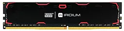 Оперативная память GooDRam DDR4 4GB 2400MHz Iridium Black (IR-2400D464L17S/4G)
