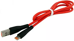 Кабель Walker C570 USB-A - Lightning 12w 2.4a 1м cable Red - фото Кабель Walker C570 USB-A - Lightning 12w 2.4a 1м cable Red