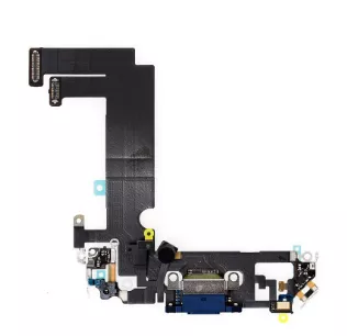 Нижній шлейф Apple iPhone 12 Mini з роз'ємом зарядки, з мікрофоном Original Blue - фото 1