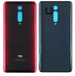 Задняя крышка корпуса Xiaomi Mi 9T с логотипом "MI" Red