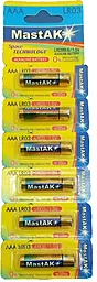 Батарейки MastAK AAA / LR03 Space technology (LR03-C6) 6шт 1.5 V