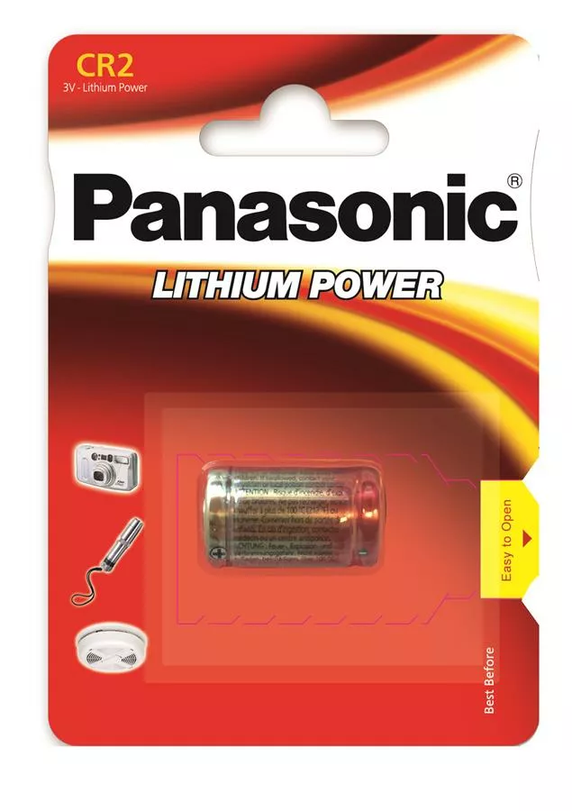 Батарейка Panasonic CR-2L Lithium 1шт (CR-2L/1BP) - фото 1