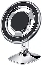 Держатель магнитный WIWU CH027 Car Mount Black - фото Держатель магнитный WIWU CH027 Car Mount Black