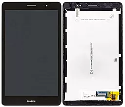 Дисплей для планшета Huawei MediaPad T3 8 (KOB-L09) с тачскрином и рамкой, оригинал, Black