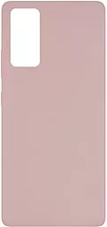 Чехол Epik Silicone Cover Full without Logo (A) Samsung G780 Galaxy S20 FE Pink Sand