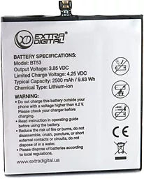 Акумулятор Meizu Pro 6 / BT53 / BMM6467 (2500 mAh) ExtraDigital