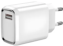 Сетевое зарядное устройство Jellico A50 10W 2.1A USB-A white - миниатюра 3
