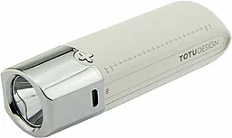Повербанк Totu PB33 Charm 5000 mah White - фото Повербанк Totu PB33 Charm 5000 mah White