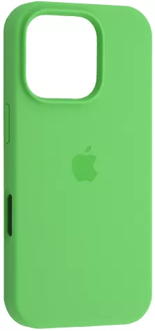Чехол Silicone Case Full для Apple iPhone 16 Pro Spearmint - фото 1