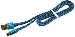 Кабель USB Walker C755 micro USB Cable Blue