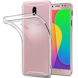 Чехол Epik TPU Transparent 1,5mm для Samsung J730 Galaxy J7 (2017)  Бесцветный (прозрачный)