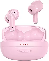 Наушники Dacom TinyPods ENC Pink - миниатюра 2 Наушники Dacom TinyPods ENC Pink - миниатюра 2