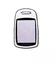 Корпусне скло дисплея Samsung E730 (внутрішнє) Silver