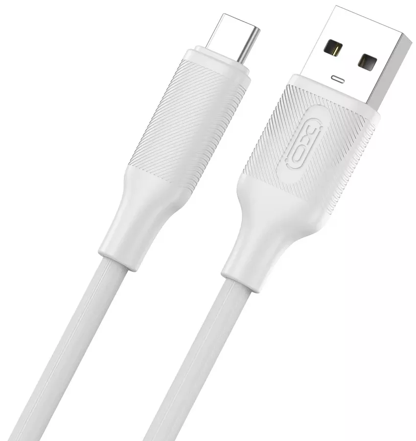 Кабель XO NB265 USB-A - Type-C 12w 2.4a 1м cable White - фото 2