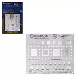 BGA трафарет (для реболлинга) Mechanic iSmt Series 01 для Apple iPhone 6 / 6 Plus