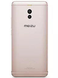 Задняя крышка корпуса Meizu M6 Note зі склом камери Gold