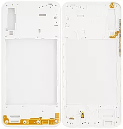 Рамка корпуса Samsung Galaxy A30S A307 White - фото Рамка корпуса Samsung Galaxy A30S A307 White