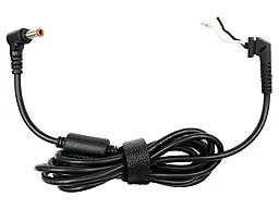 Кабель под пайку DC з ферритовым фильтром для ноутбука Lenovo 90w 5.5x2.5мм (LE90W55T2) - фото Кабель под пайку DC з ферритовым фильтром для ноутбука Lenovo 90w 5.5x2.5мм (LE90W55T2)