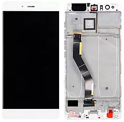 Дисплей Huawei P9 Plus (VIE-L09, VIE-L29, VIE-AL10) с тачскрином и рамкой, оригинал, White - фото Дисплей Huawei P9 Plus (VIE-L09, VIE-L29, VIE-AL10) с тачскрином и рамкой, оригинал, White