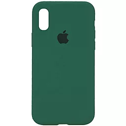 Чехол Silicone Case для Apple iPhone XS Max Emerald