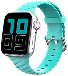 Змінний ремінець для розумного годинника Monochrome Twist для Apple Watch 38 mm, 40 mm, 41 mm Blue