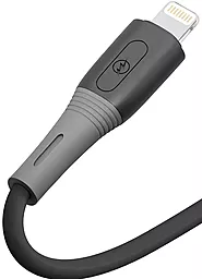 Кабель Ridea RC-M133 Spring USB-A - Lightning 12w 2.4a 1м cable Black - миниатюра 4 Кабель Ridea RC-M133 Spring USB-A - Lightning 12w 2.4a 1м cable Black - миниатюра 4