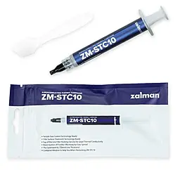 Термопаста Zalman ZM-STC10 - миниатюра 5 Термопаста Zalman ZM-STC10 - миниатюра 5