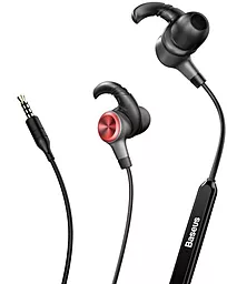 Наушники Baseus Encok Wire Earphone H31 Black/Grey