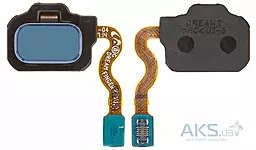 Шлейф Samsung Galaxy S8 Plus G955F со сканером отпечатка пальца Coral Blue