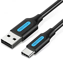 Кабель USB Vention USB Type-C Cable Black (COKBF)