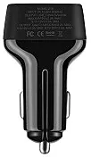 Автомобільний зарядний пристрій з швидкою зарядкою Hoco Z15 KUSO QC3.0 TYPE-C TWO PORTS Black - мініатюра 7