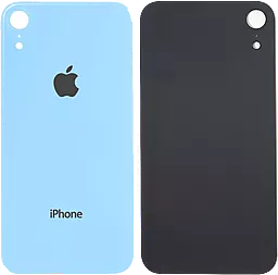 Задняя крышка корпуса Apple iPhone XR (small hole) Original  Blue