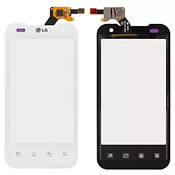 Сенсор (тачскрин) LG 2X P990 (original) White - фото Сенсор (тачскрин) LG 2X P990 (original) White