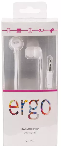 Наушники Ergo VT-901 White - фото 1